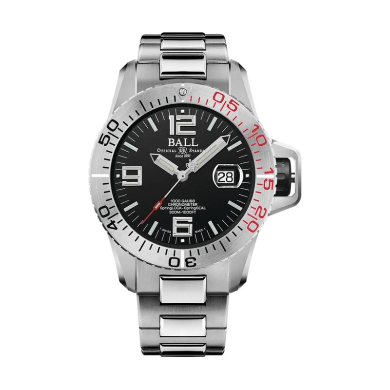 Engineer Hydrocarbon EOD Titanium 42mm - Black on Bracelet