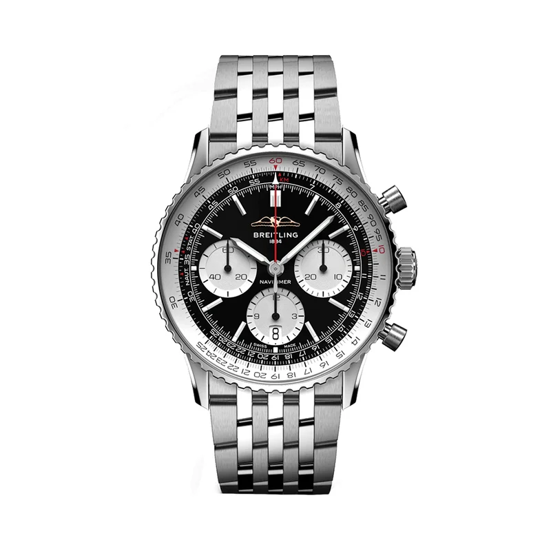 Navitimer B01 Chronograph 41mm - Black on Bracelet