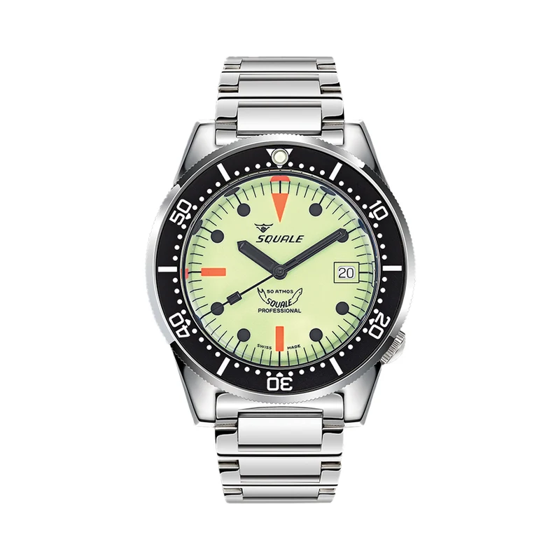 1521 42mm - Full Luminous Green on Bracelet