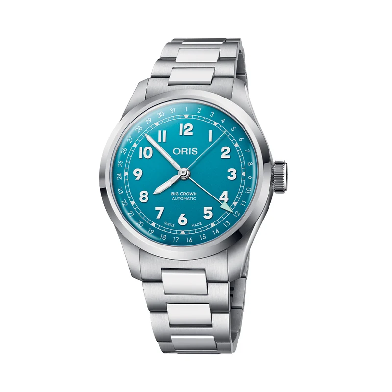 Big Crown Pointer Date 40mm - Blue on Bracelet