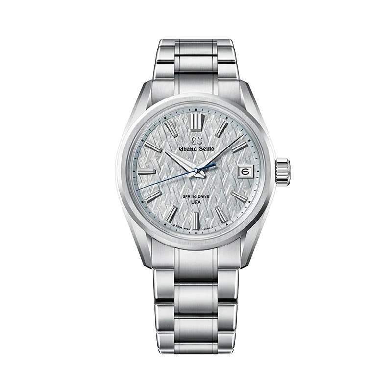 SLGB003 Evolution 9 Spring Drive UFA HI-Ti 37mm - Blue on Bracelet