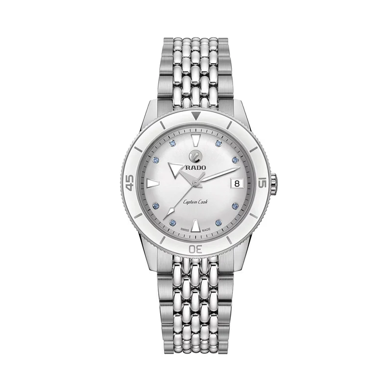 Captain Cook Automatic 37mm - White on Bracelet