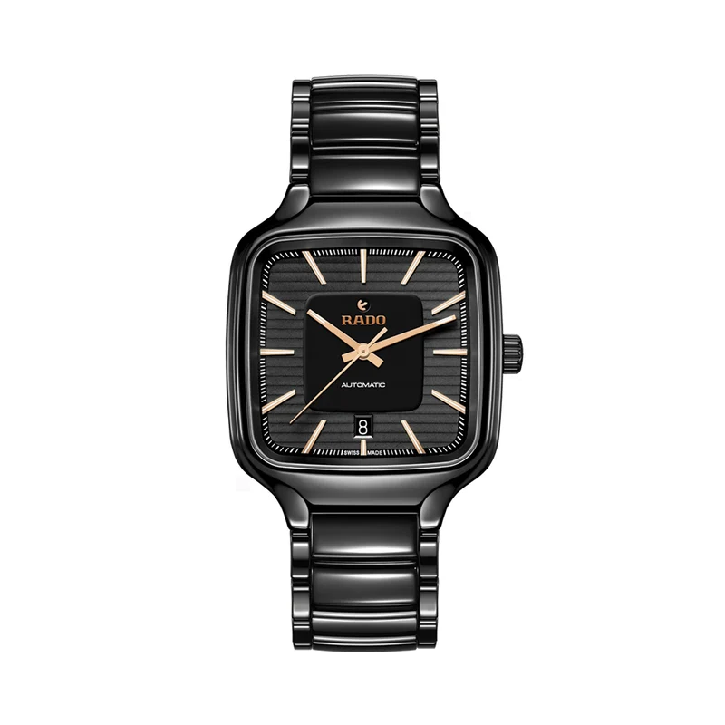 True Square Automatic 38mm - Black on Bracelet