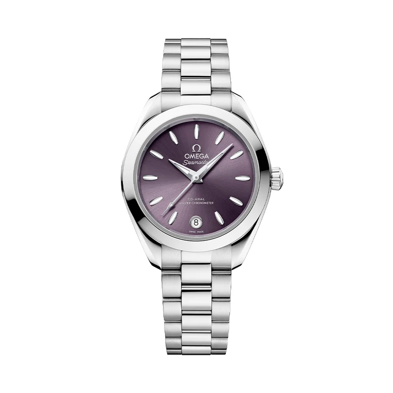 Seamaster Aqua Terra 150M 30mm - Purple on Bracelet