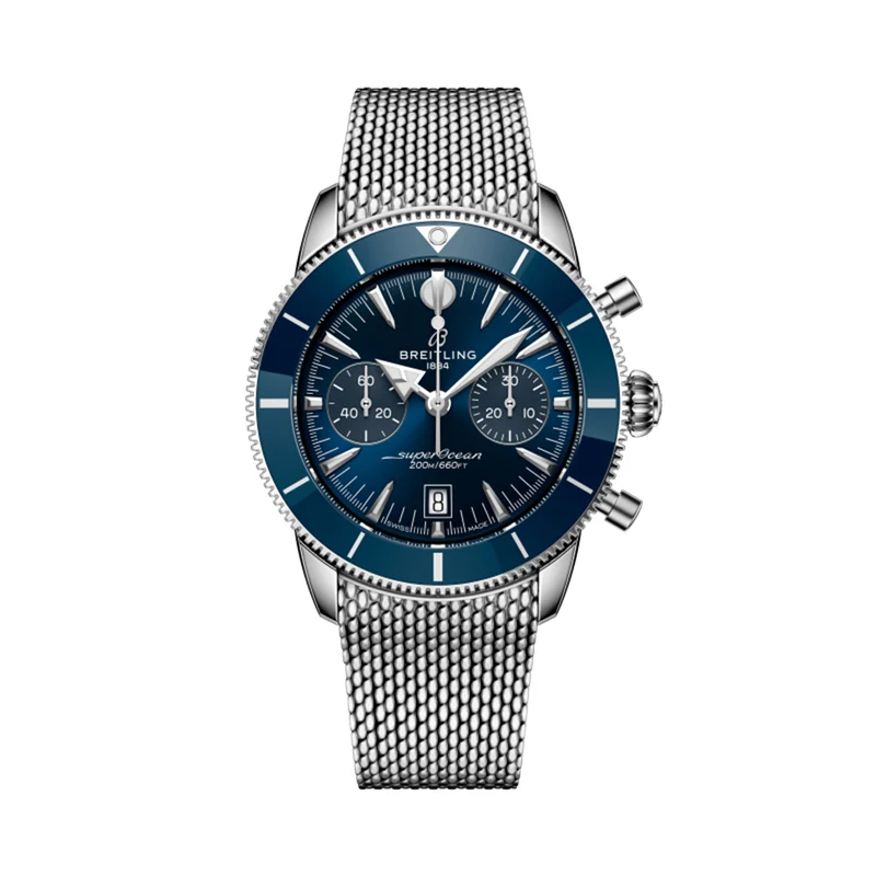 Superocean Heritage B01 Chronograph 42mm - Blue on Bracelet