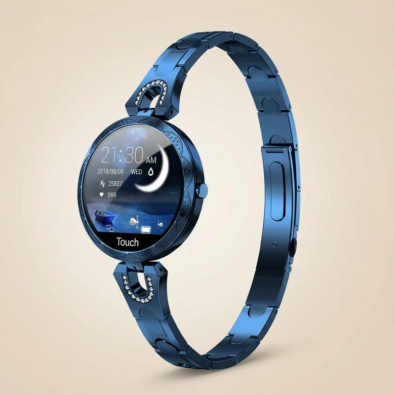 AquaFit Orologio Smart da Donna Impermeabile – Touchscreen, Funzioni di Attività & IP67
