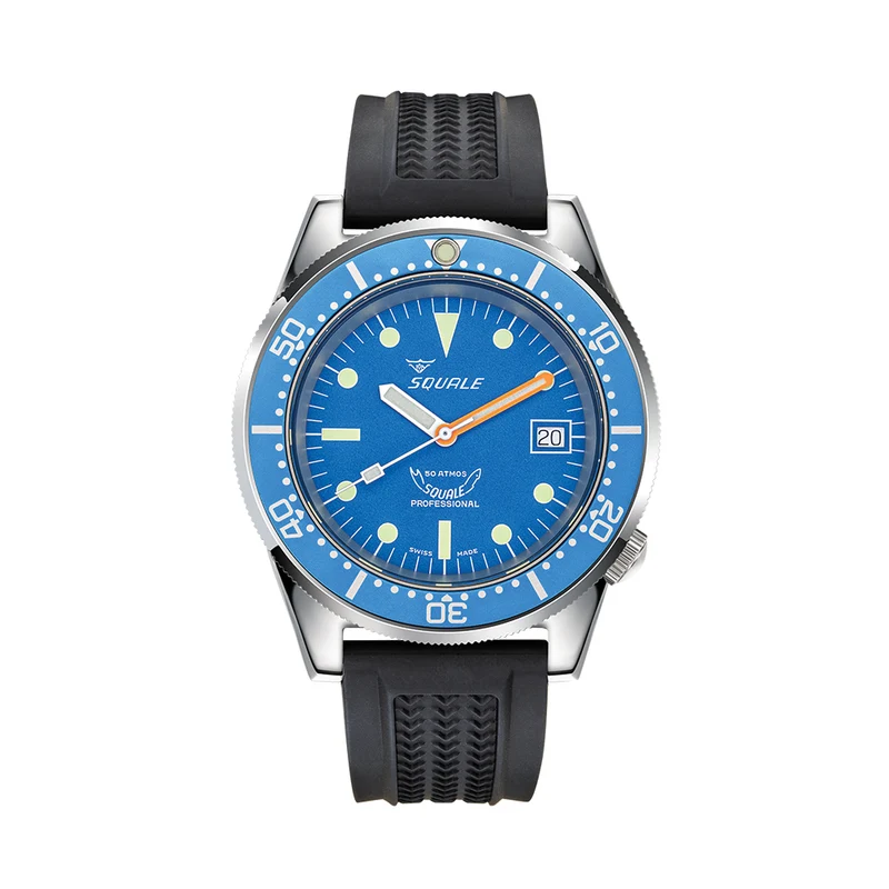 1521 Ocean 42mm - Blue on Rubber Strap