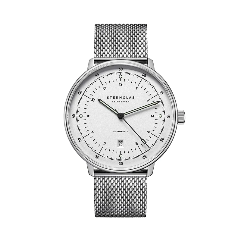 Hamburg Automatic 42mm - Silver on Bracelet