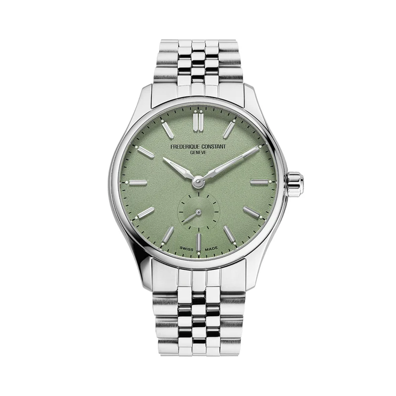Classics Index Automatic Steel 39mm - Green on Bracelet