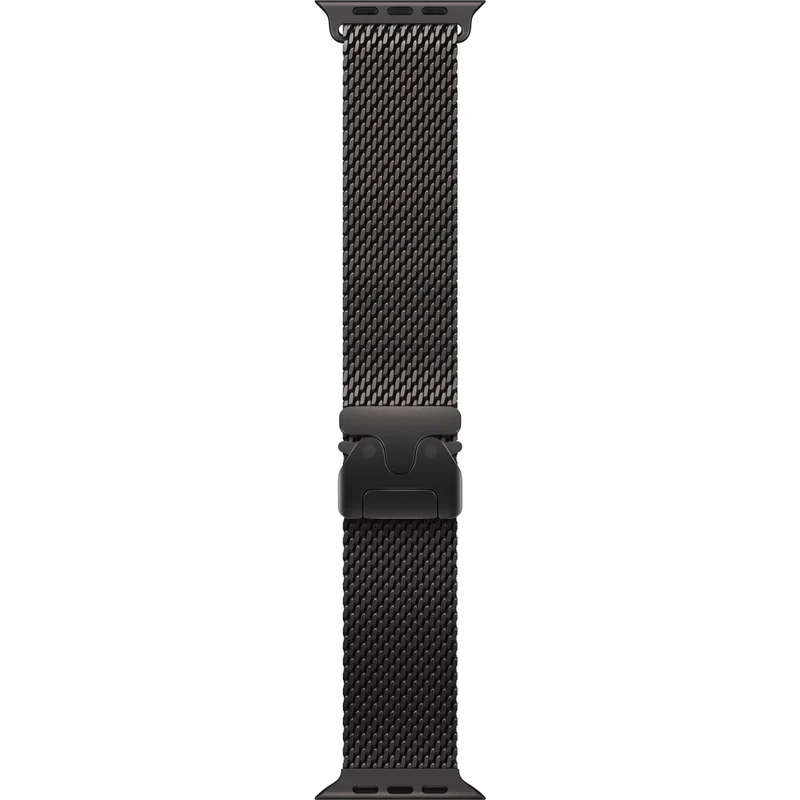Apple Watch 49mm Black Titanium Milanese Loop [Small]
