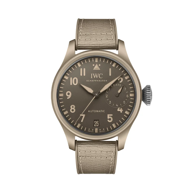 Big Pilot's Watch Edition "Mojave Desert" Ceramic Case 46mm - Brown on Rubber Strap