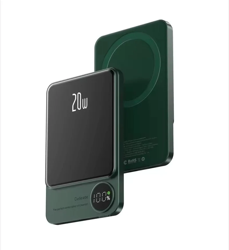 Voltix – Powerbank Magnetica 20W Ricarica Veloce – senza fili per viaggiare