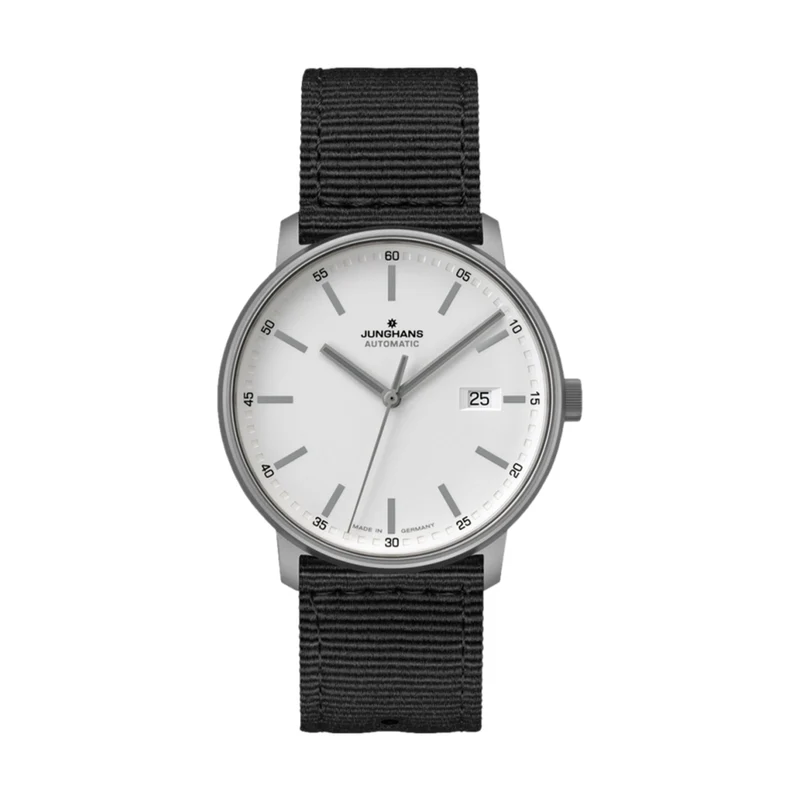 FORM A Titan 40mm - White on Fabric Strap