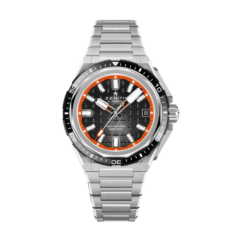 Defy Extreme Diver Titanium 42.5mm - Black on Bracelet