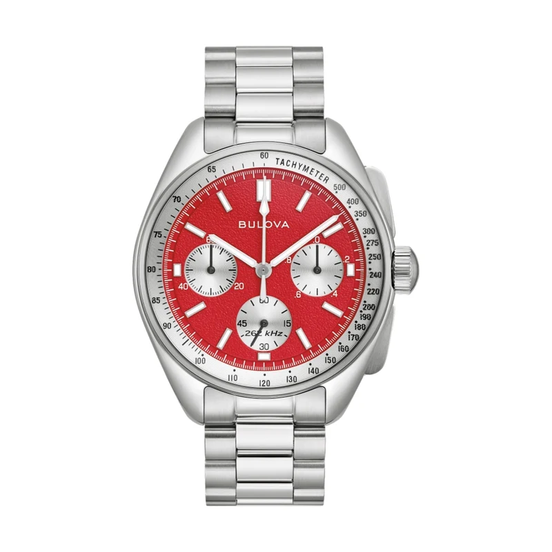 Lunar Pilot "Blood Moon" 43.5mm - Red on Bracelet