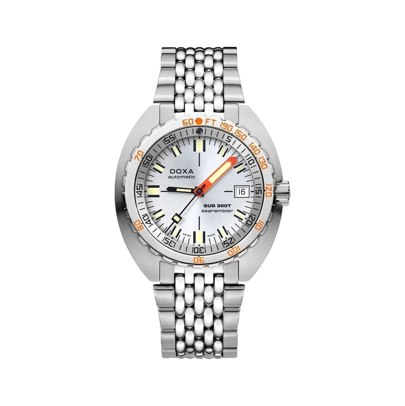 SUB 300T Searambler 42.5mm - Silver on Bracelet