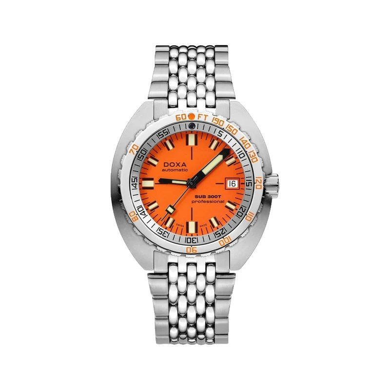 SUB 300T Professional 42.5mm - Orange on Bracelet