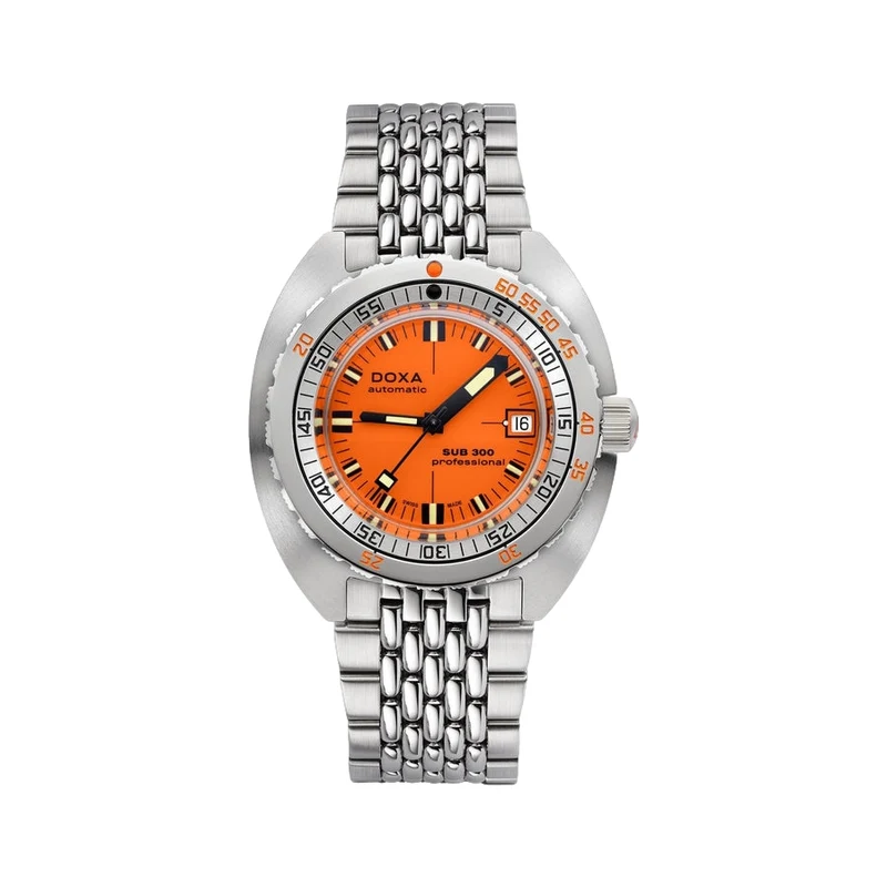 SUB 300 Professional 42.5mm - Orange on Bracelet