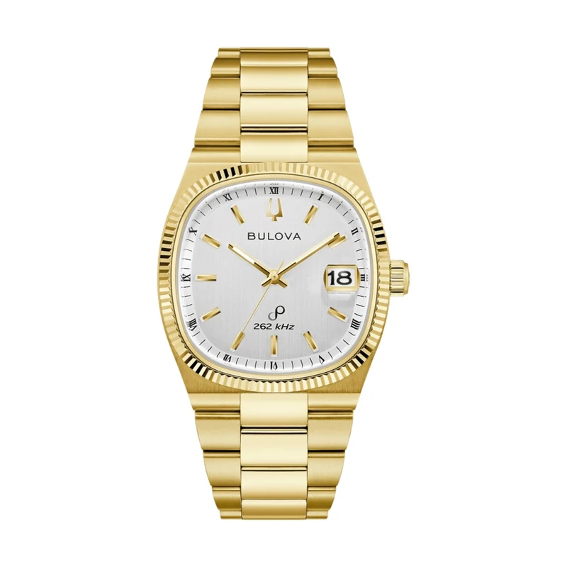 Super Seville HPQ Precisionist Gold-Tone 37.5mm - Silver on Bracelet