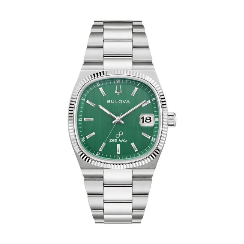 Super Seville HPQ Precisionist 37.5mm - Green on Bracelet