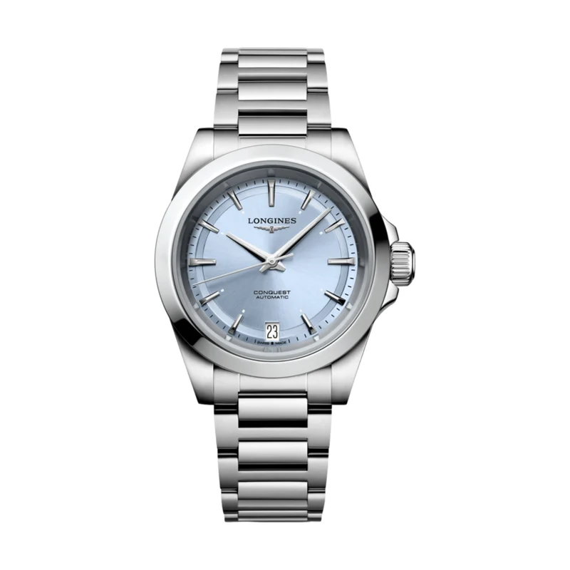 Conquest 34mm - Sunray Blue on Bracelet