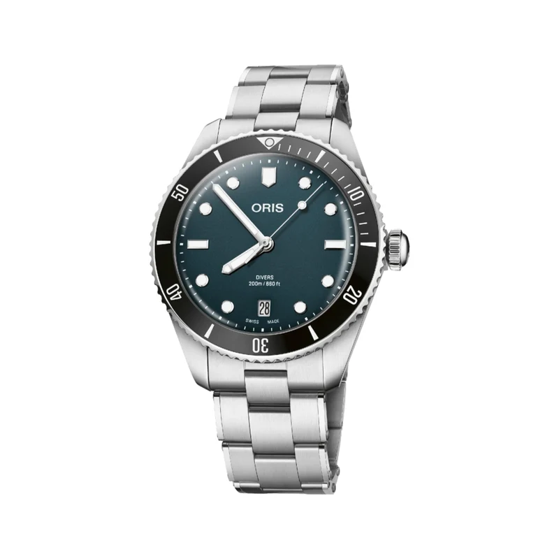 Divers Date 39mm - Blue on Bracelet