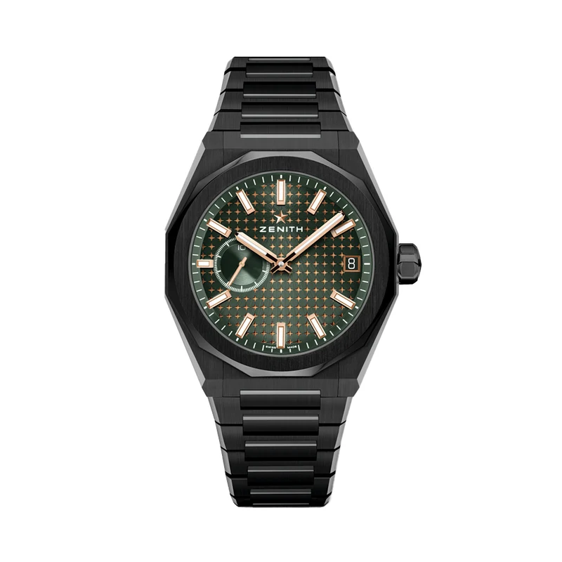 Defy Skyline Americas Limited Edition 41mm - Green on Bracelet