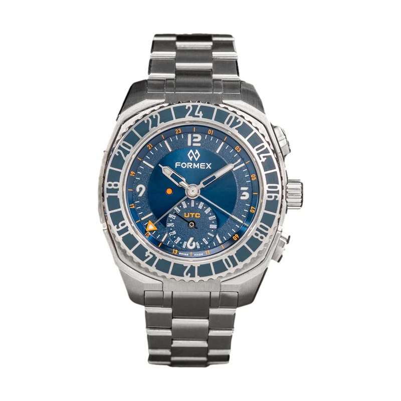 Stratos UTC Automatic 41mm - Blue on Bracelet