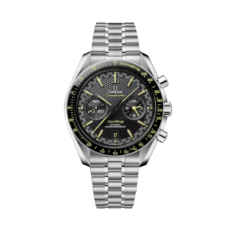 Speedmaster Super Racing 44.25mm - Black on Bracelet