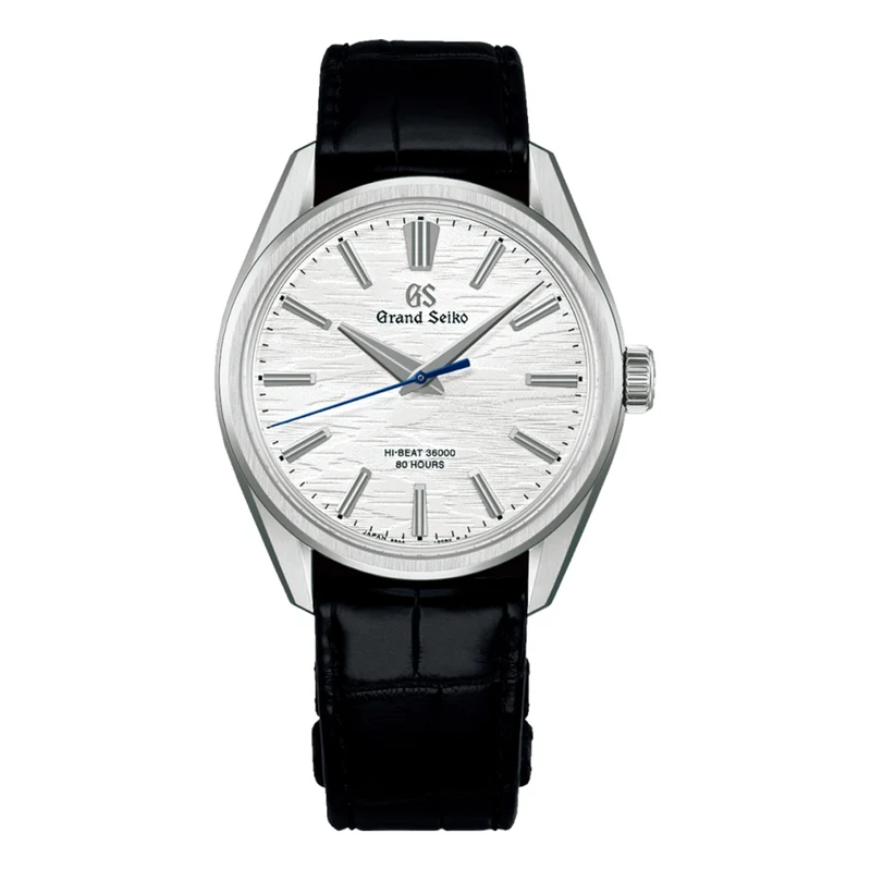 SLGW003 Evolution 9 Hi-Beat 36000 38.6mm - Silver on Leather Strap