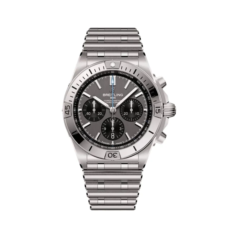 Chronomat B01 Titanium 42mm - Anthracite on Bracelet