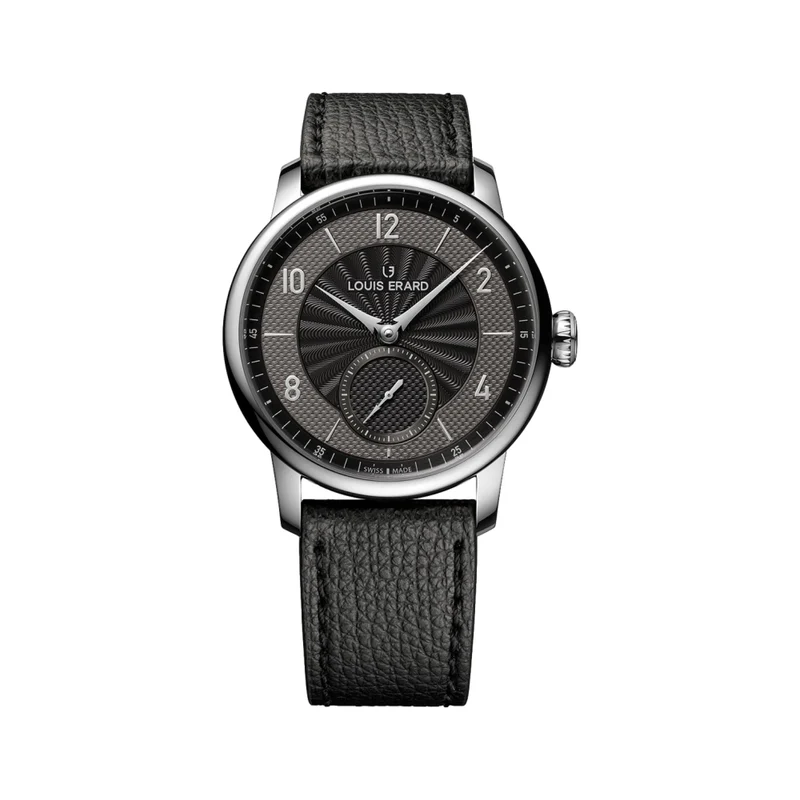 Excellence Petite Seconde Guilloché Anthracite Black