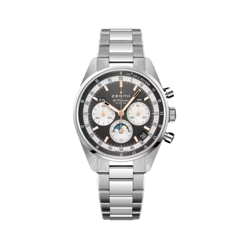 Chronomaster Original Triple Calendar 38mm - Grey on Bracelet