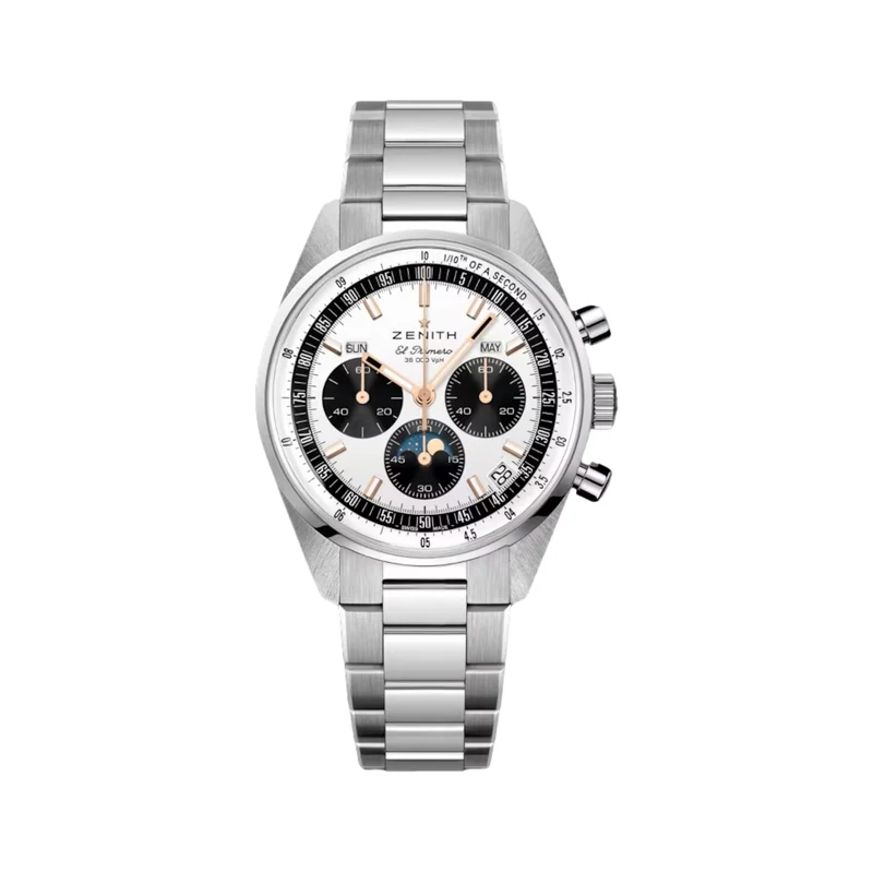 Chronomaster Original Triple Calendar 38mm - Silver on Bracelet