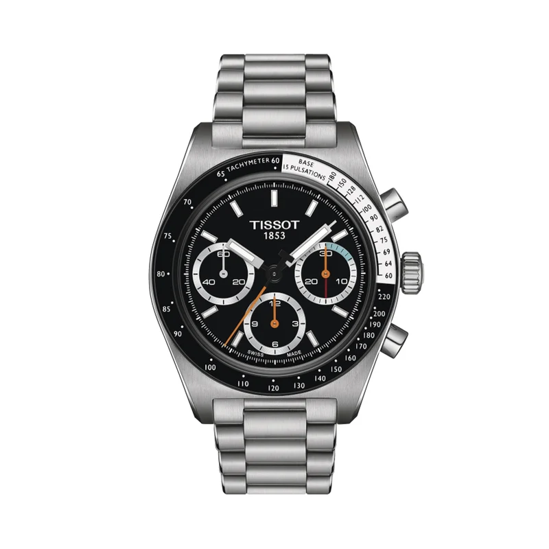 PR516 Mechanical Chronograph 41mm - Black on Bracelet