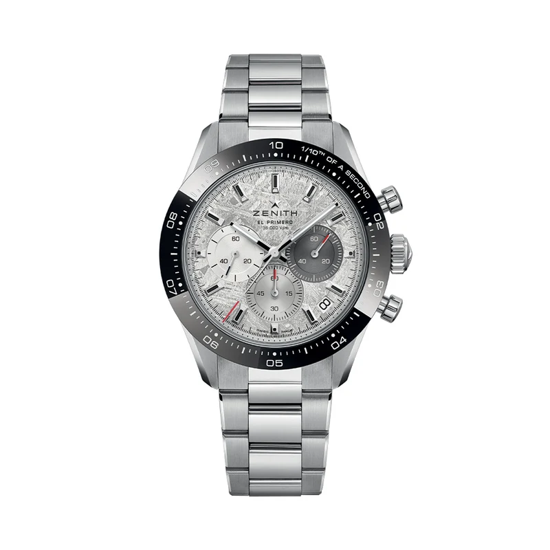 Chronomaster Sport 41mm - Grey on Bracelet w/ Extra Rubber Strap