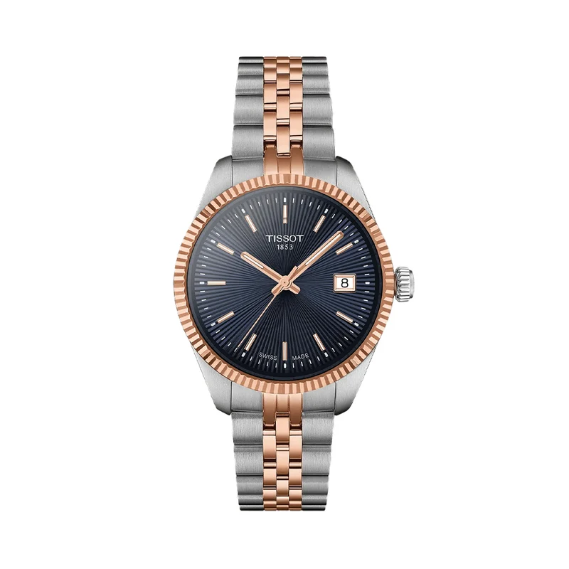 Ballade Quartz 34mm - Blue on Two-Tone Bracelet