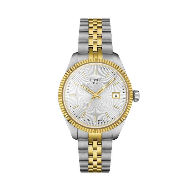 Ballade Quartz 34mm - Silver on Two-Tone Bracelet