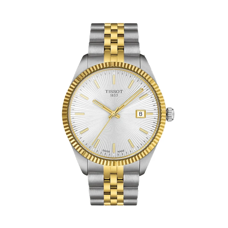 Ballade Quartz 40mm - Silver Dial on Two-Tone Bracelet