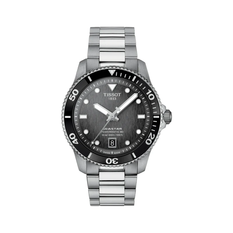 Seastar 1000 Automatic 40mm - Black on Bracelet