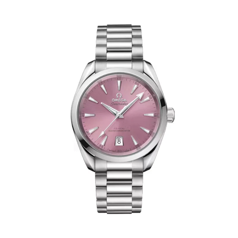 Seamaster Aqua Terra Shades 38mm - Shell Pink on Bracelet