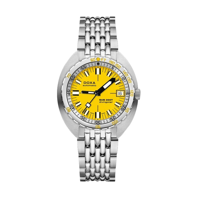 SUB 200T Divingstar 39mm - Iconic Yellow on Bracelet