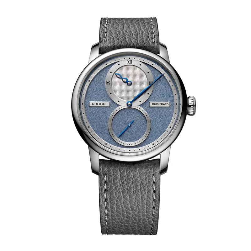Louis Erard x KUDOKE Le Régulateur 42mm - Light Blue