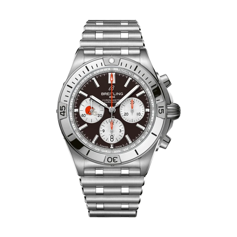 Chronomat B01 NFL Cleveland Browns Limited Edition 42mm - Brown on Bracelet