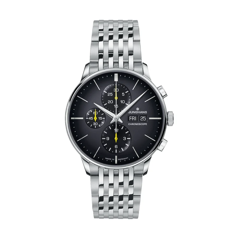 Meister Chronoscope English Date Dark Grey Dial