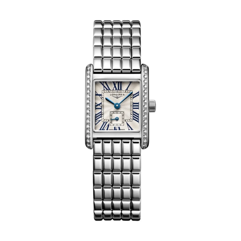 Mini DolceVita 29mm - Silver "Fliniqué" on Bracelet