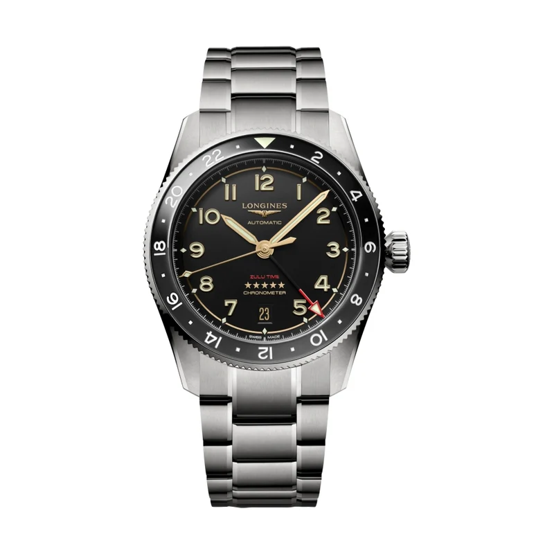 Spirit Zulu Time Titanium 39mm - Anthracite on Bracelet