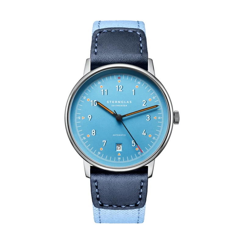Lumatik Automatic 38mm - Blue on Nylon Strap