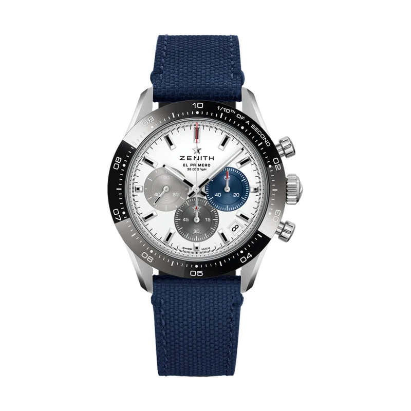 Chronomaster Sport 41mm - White on Fabric Strap