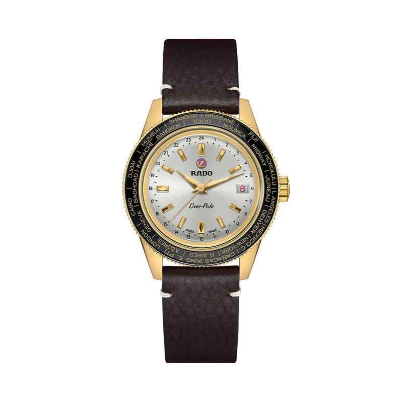 Captain Cook Over-Pole Limited Edition 39mm - Silver on Bracelet and Leather Strap